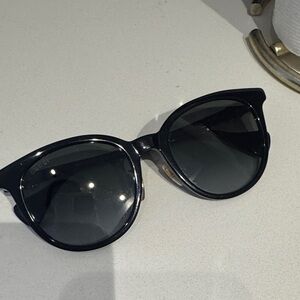 Gucci Women's Black Cat-Eye Sunglasses